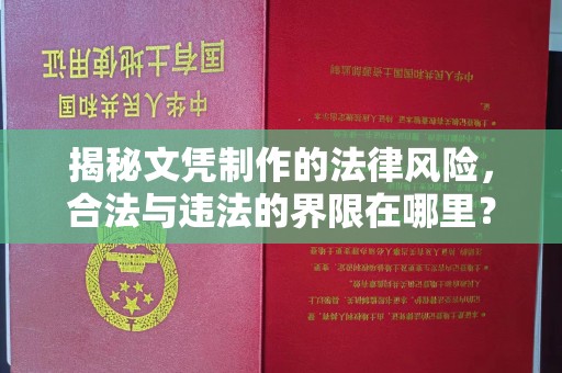 峨眉山揭秘文凭制作的法律风险，合法与违法的界限在哪里？